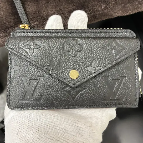 ルイ・ヴィトン　モノグラム・アンプラント　ポルト カルト・レクト ヴェルソ