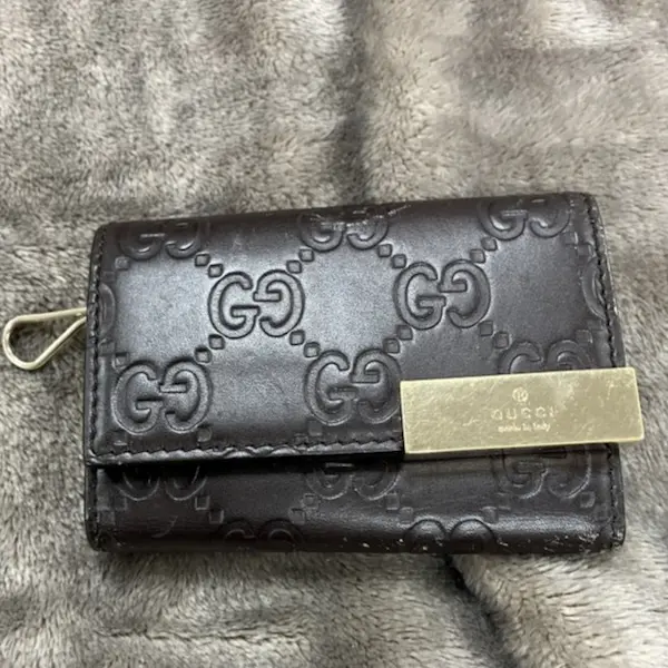 グッチ　グッチシマ　レザー　6連キーケース
