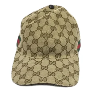 グッチ GGキャンバス シェリーライン キャップ キャンバス