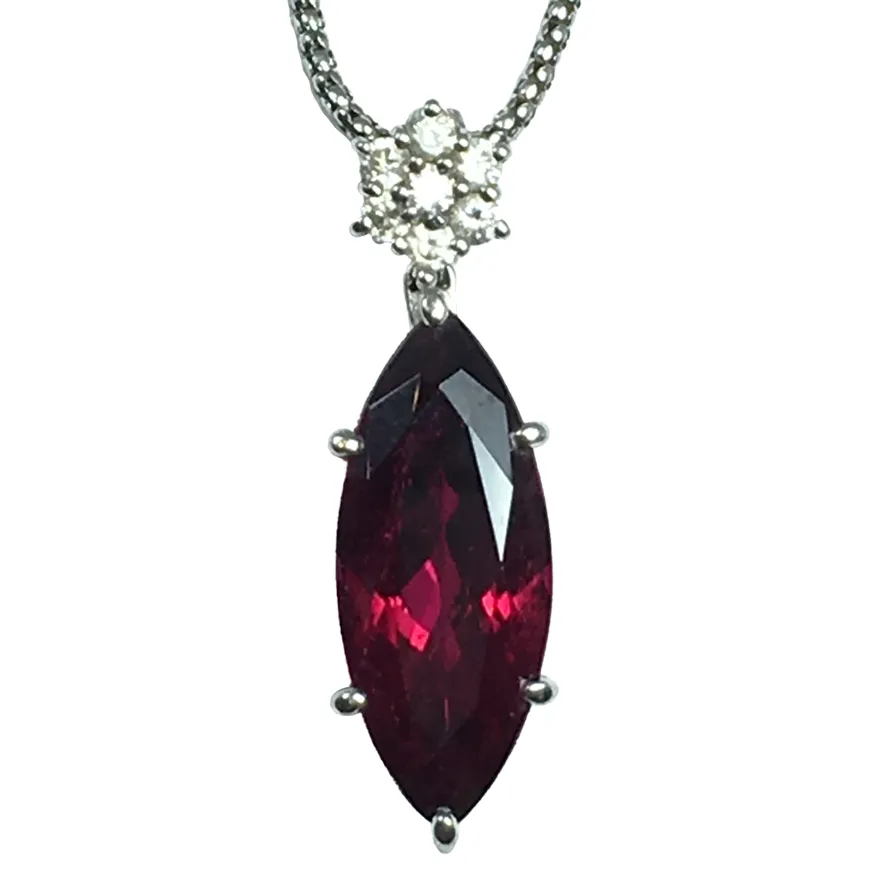 ルベライトトルマリン ネックレス 5.5 ct