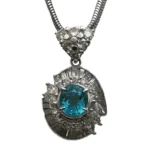 パライバトルマリン ネックレス 1.01 ct