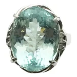 アクアマリン リング 16.28ct
