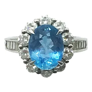 アクアマリン リング 2.42 ct