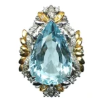 アクアマリン リング 15.8ct