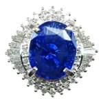 サファイア リング 5.8ct
