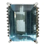 アクアマリン リング 29.22ct
