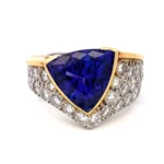 タンザナイト リング 4.58 ct