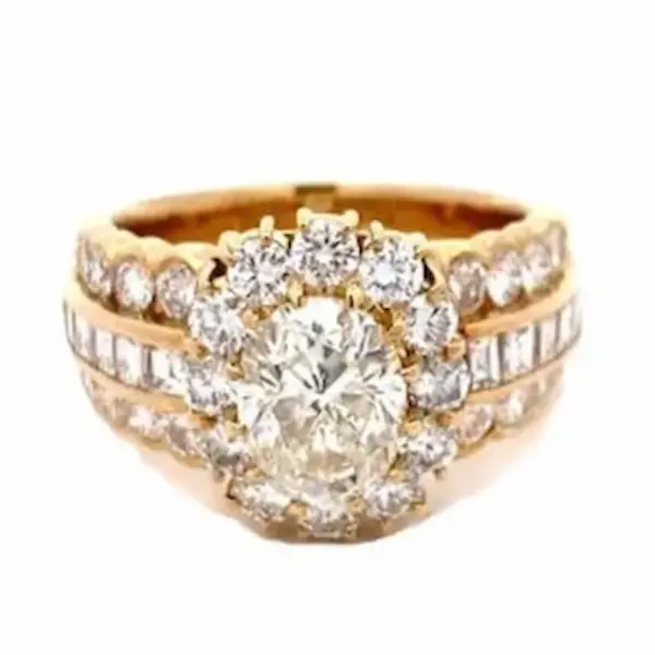 K18 ダイヤモンド リング 2.027 ct