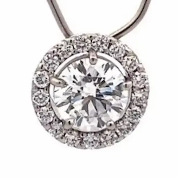 Pt･Pm900 ダイヤモンド ネックレス 1.57 ct