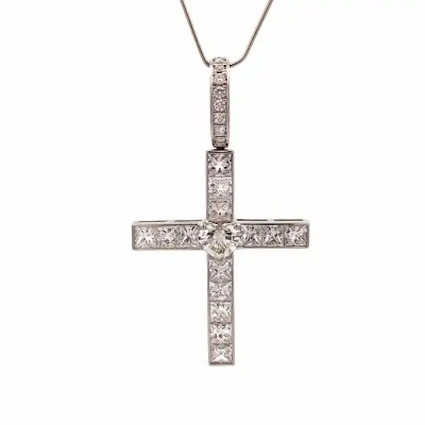 Pt･Pm900 ダイヤモンド ネックレス 2.016 ct