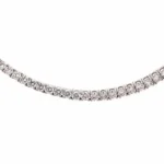 Pt850 Pt900 ダイヤモンド ネックレス 15ct