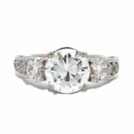 Pt･Pm900 ダイヤモンド リング 2.038 ct