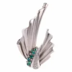 パライバトルマリン ブローチ 0.51 ct