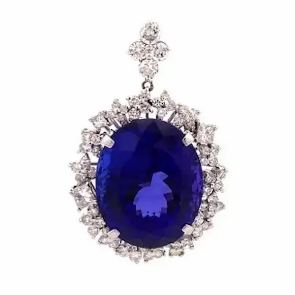 タンザナイト ネックレス 35.01 ct
