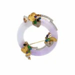 翡翠（ヒスイ） ブローチ 78.46 ct