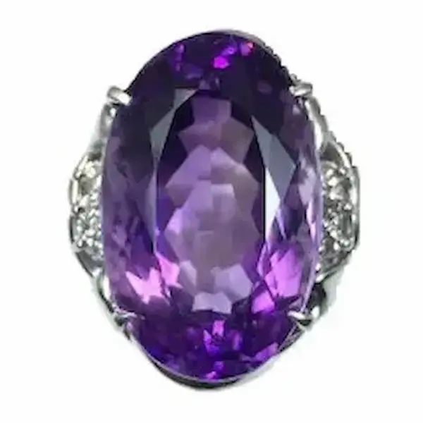 アメジスト リング 12.48 ct
