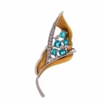 パライバトルマリン ブローチ 0.95 ct