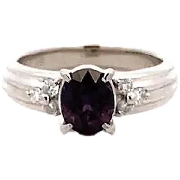 カラーチェンジガーネット 指輪 1.6ct