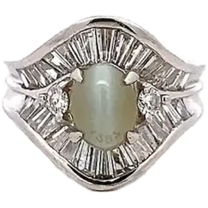 クリソベリルキャッツアイ リング 2.55ct