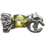 スフェーン ダイヤ ペンダントトップ 2.7ct