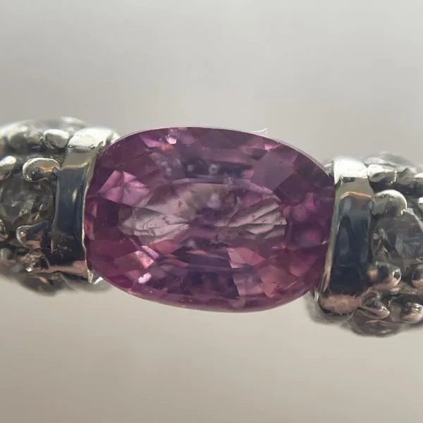 サファイア　パパラチア　0.57ct