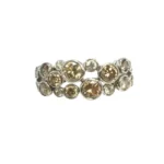 Pt900 ブラウンダイヤモンド リング 1.27ct