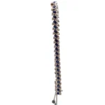 Pt･Pm850 サファイア ダイヤ ブレスレット 3.01ct