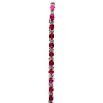 K18WG ルビー ダイヤ ネックレス/ペンダントトップ 5.0ct