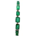K18 エメラルド ダイヤ ブレスレット/バングル 16.58ct