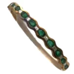 K18 エメラルド ダイヤ ブレスレット/バングル 3.52ct