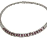 K18 ルビー ダイヤ ブレスレット/バングル 7.5ct