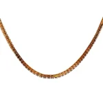 K18 ダイヤモンド ネックレス 7.36ct