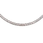 K18WG ダイヤモンド ネックレス 7.35ct