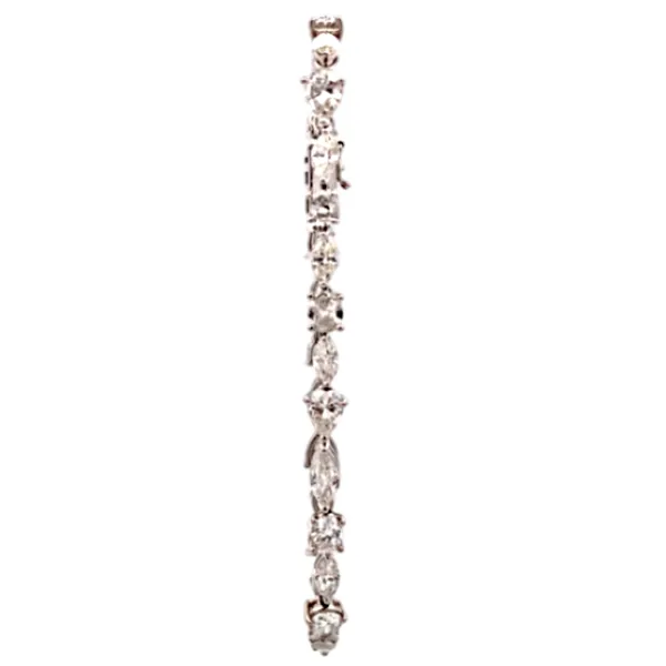 Pt･Pm900 ダイヤモンド ブレスレット/バングル 7.35ct