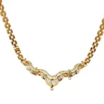 K18 ダイヤモンド ネックレス 4.38ct