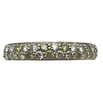 K18 グリーンダイヤ リング 0.2ct