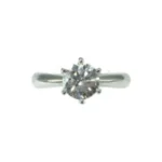 Pt･Pm900 ダイヤ リング 1.01ct