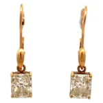 K18 ダイヤモンド イヤリング 1.006・1.027ct
