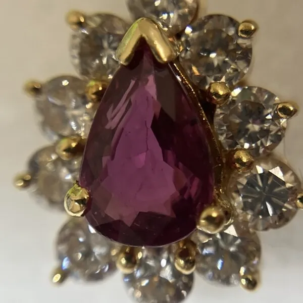 ルビー　0.78ct