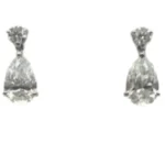 Pt･Pm900 ダイヤモンド ピアス/イヤリング 1.01ct 1.02ct 0.1ct 0.1ct