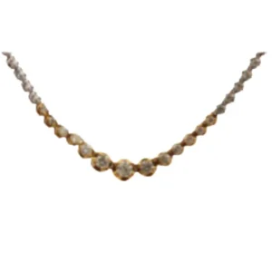 Pt850K18[Ptﾒｲﾝ] ダイヤモンド ネックレスペンダントトップ 7ct (2)