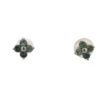 Pt･Pm900 アレキサンドライト・ダイヤモンド ピアス/イヤリング 0.16・0.16ct