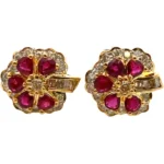 K18 ルビー・ダイヤモンド ピアス/イヤリング R1.91・D0.93ct