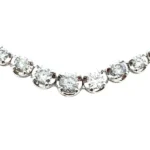 K18WG ダイヤモンド ネックレス 5ct