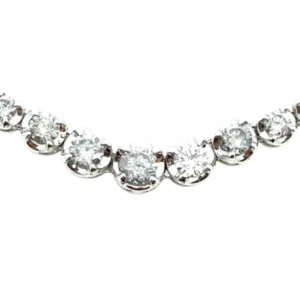 K18WG ダイヤモンド ネックレスペンダントトップ 5ct