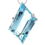 Pt･Pm900 アクアマリン・ダイヤモンド その他 104.4 ct 0.2 ct