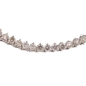 K18WG ダイヤモンド ネックレスペンダントトップ 13.43ct