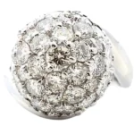 Pt･Pm900 ダイヤモンド リング 4.03ct