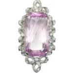 Pt･Pm900 クンツァイト・ダイヤモンド その他 71.91 ct D0.96 ct