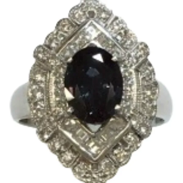 Pt・Pm900 ブラジル産アレキサンドライト・ダイヤモンド リング 2.69 ct D1.18 ct